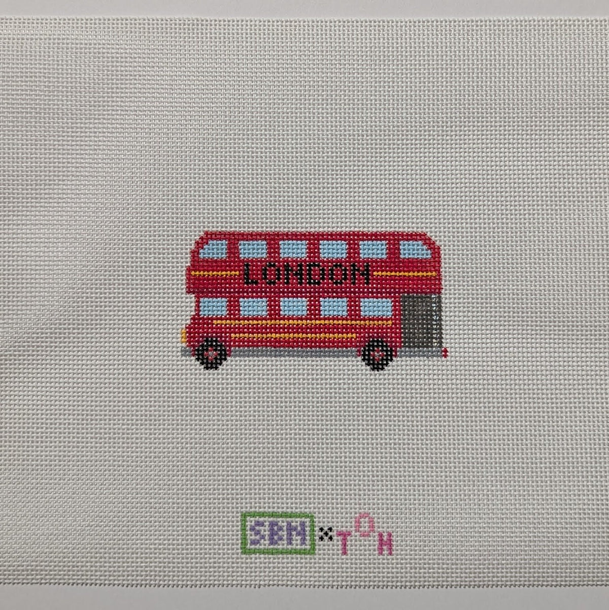 Mini London Bus Canvas