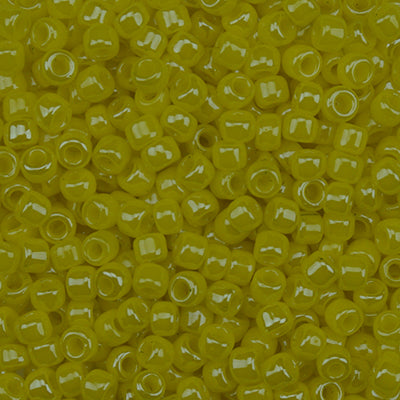 Size 14 Pearl Yellow #422 Beads