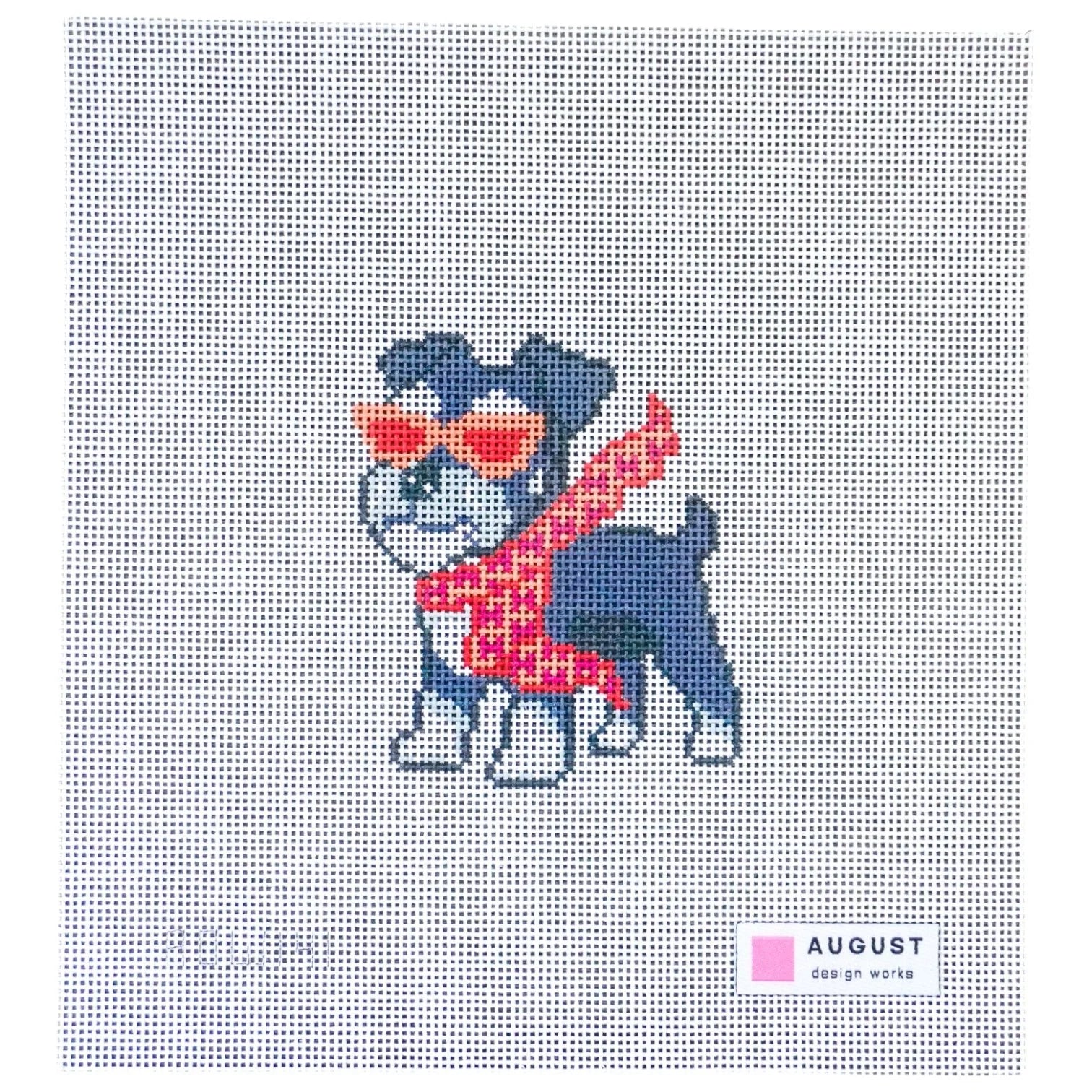 Bougie Schnauzer Canvas