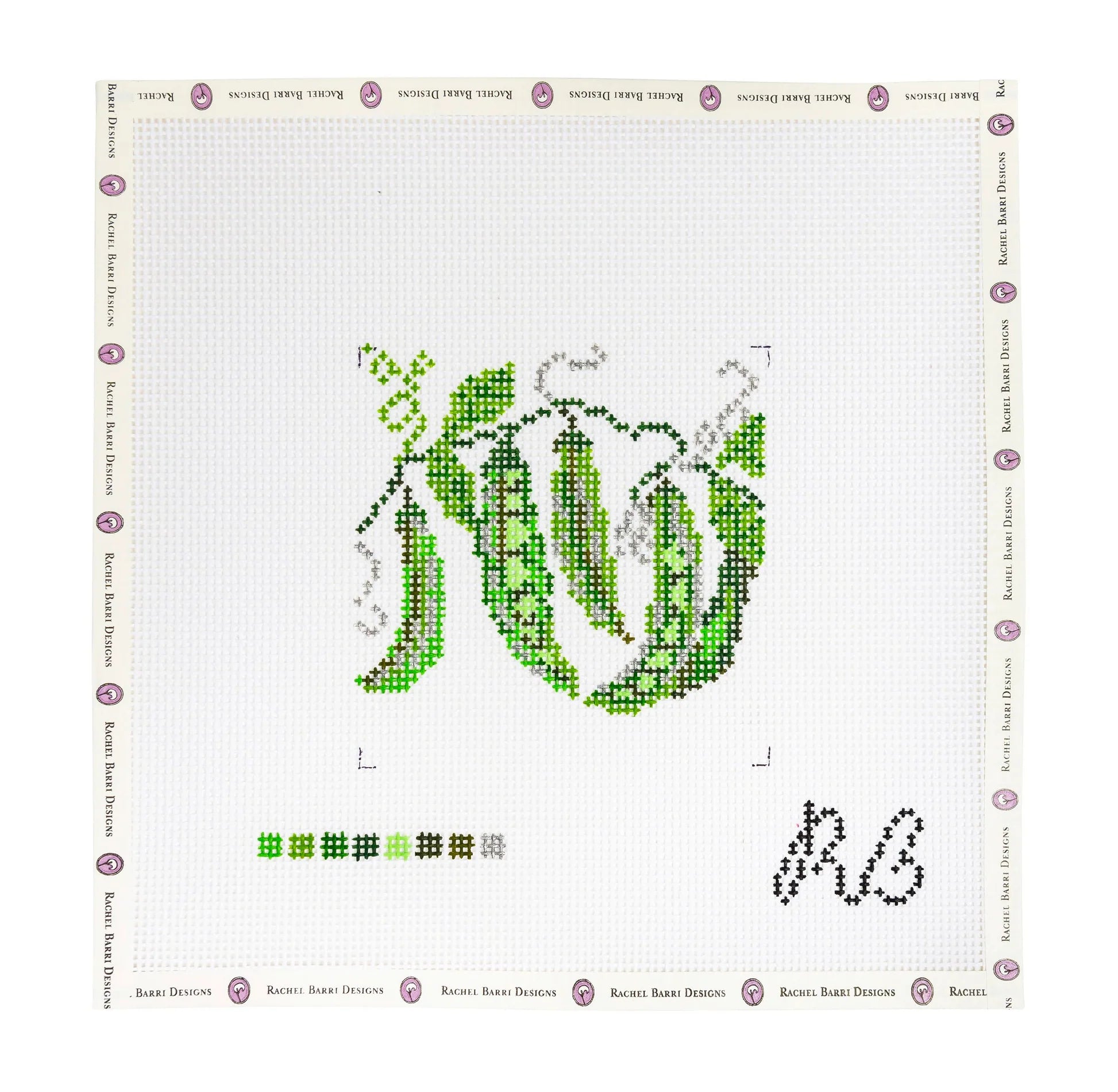 Silver Snow Peas Canvas
