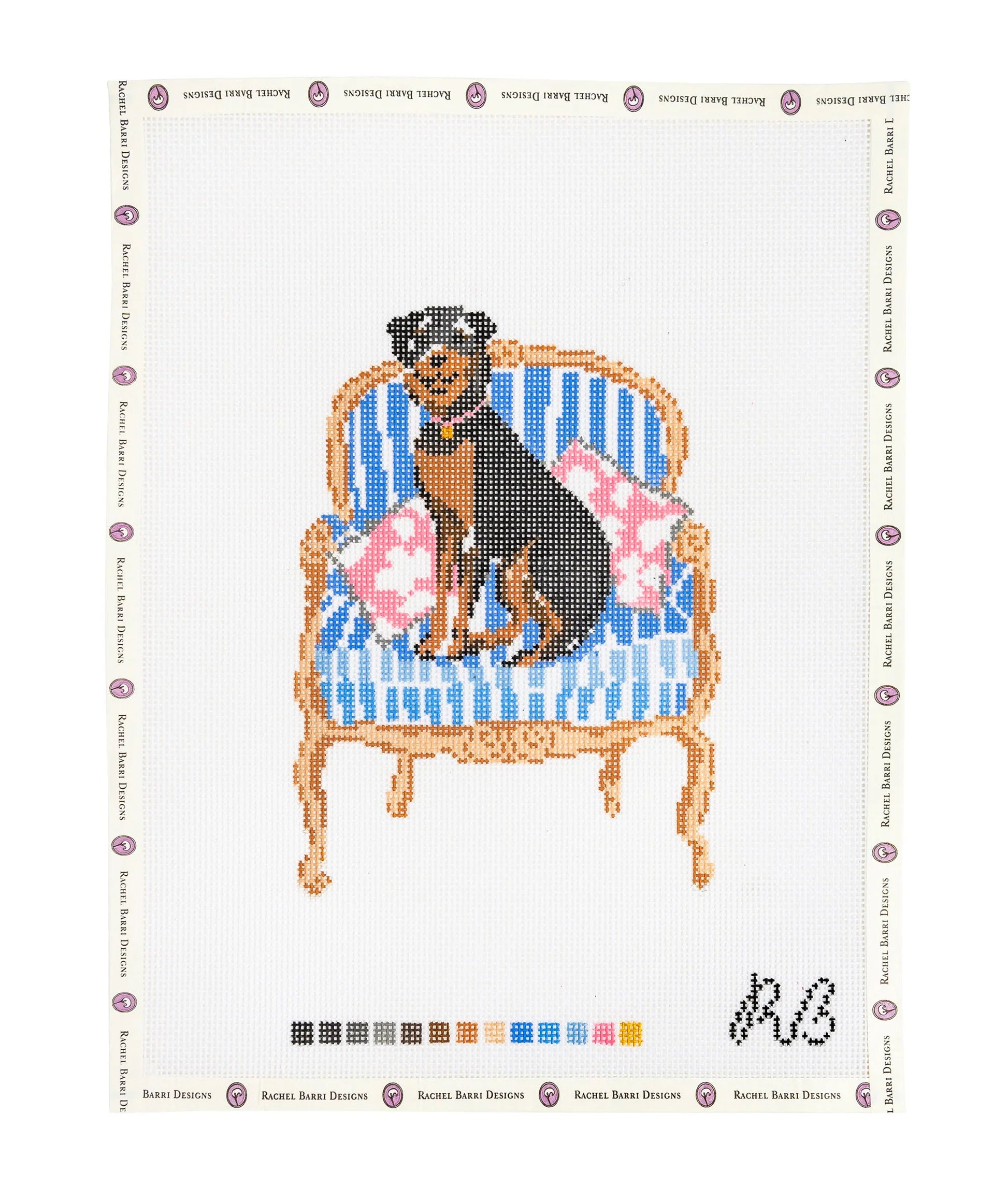 Respectable Rottie Canvas