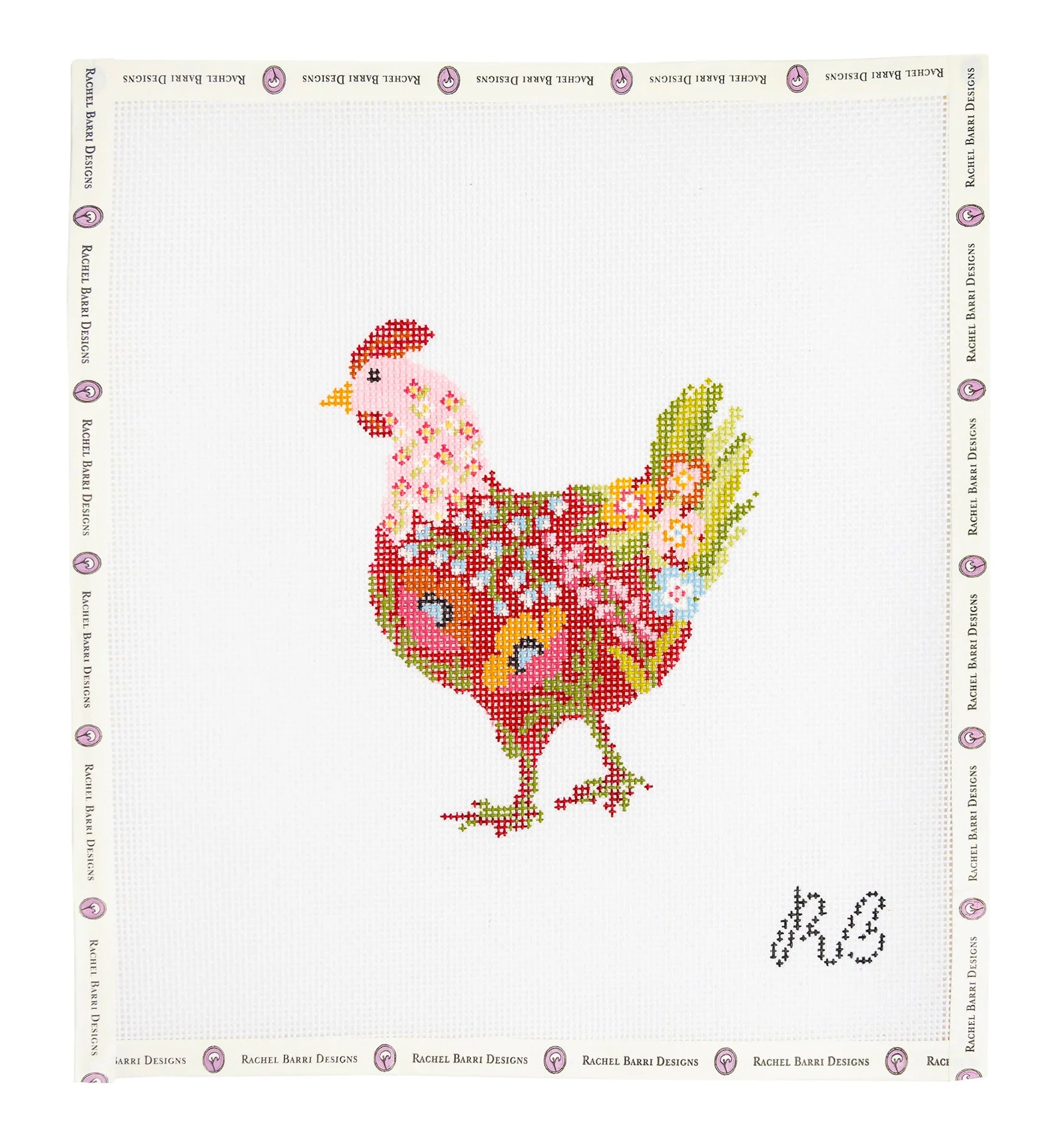 Coco the Chicken Canvas