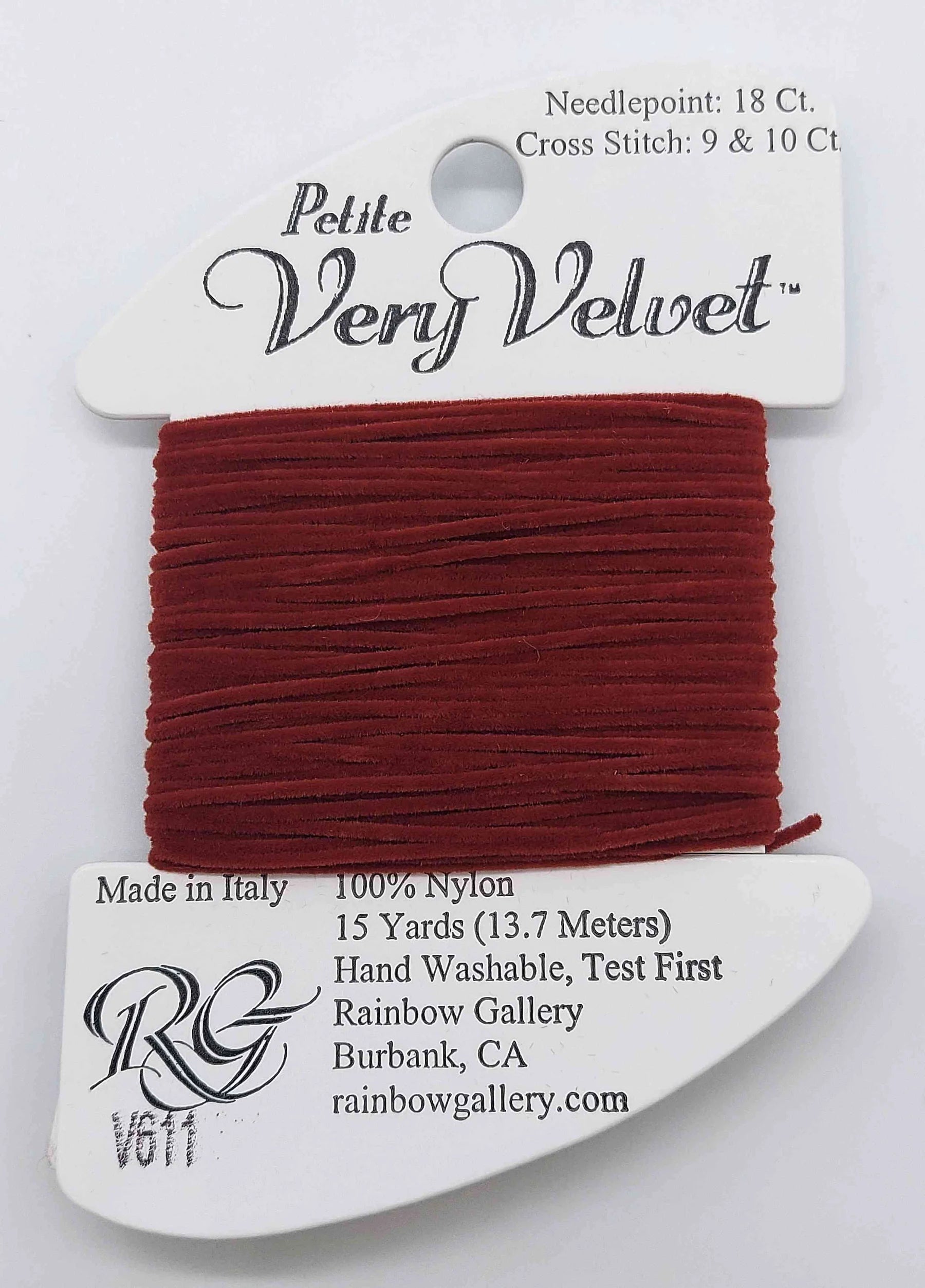 PET V-VELVET V611-BRICK RED
