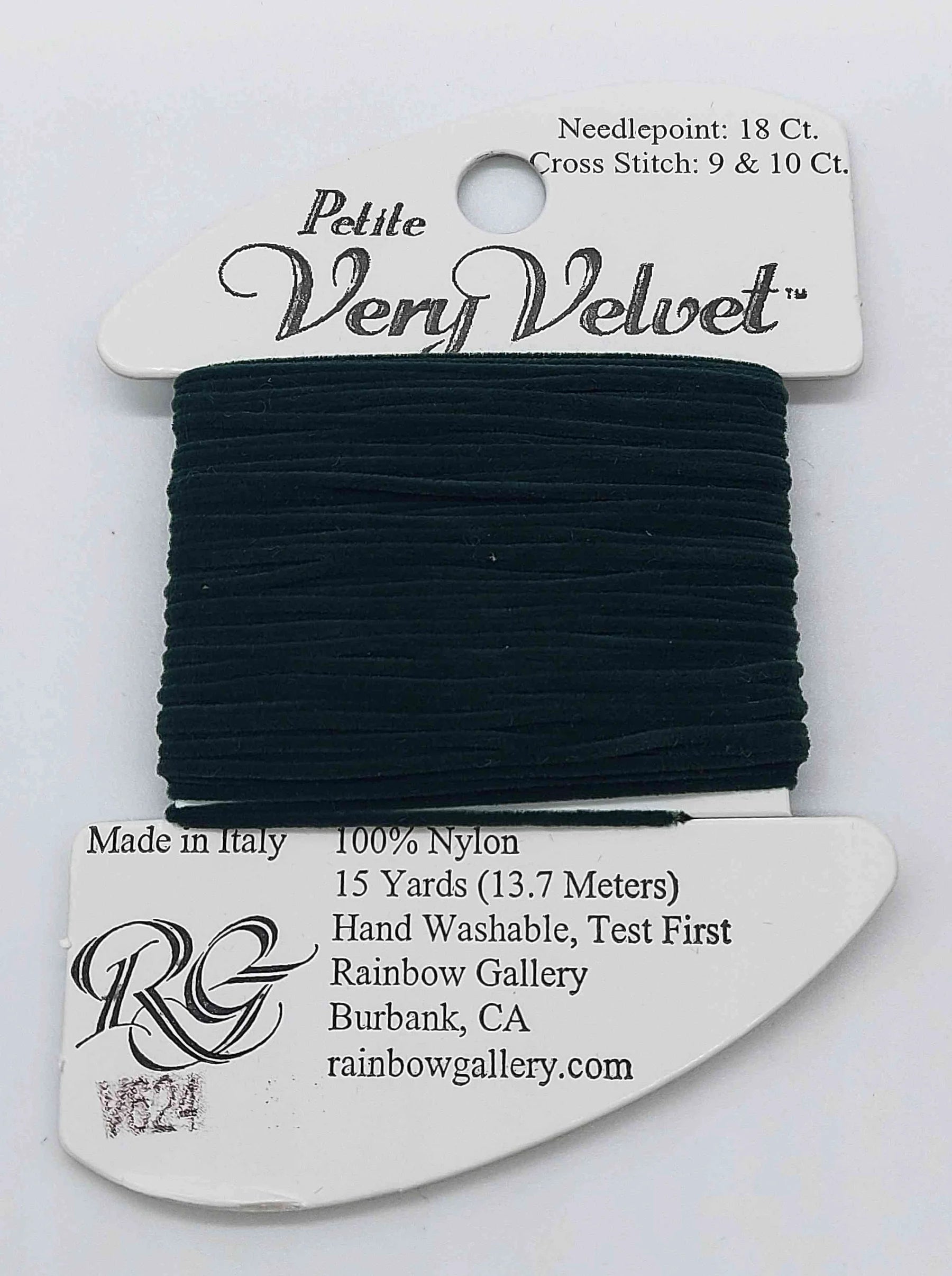 PET V-VELVET V624-MDNGHT GREEN