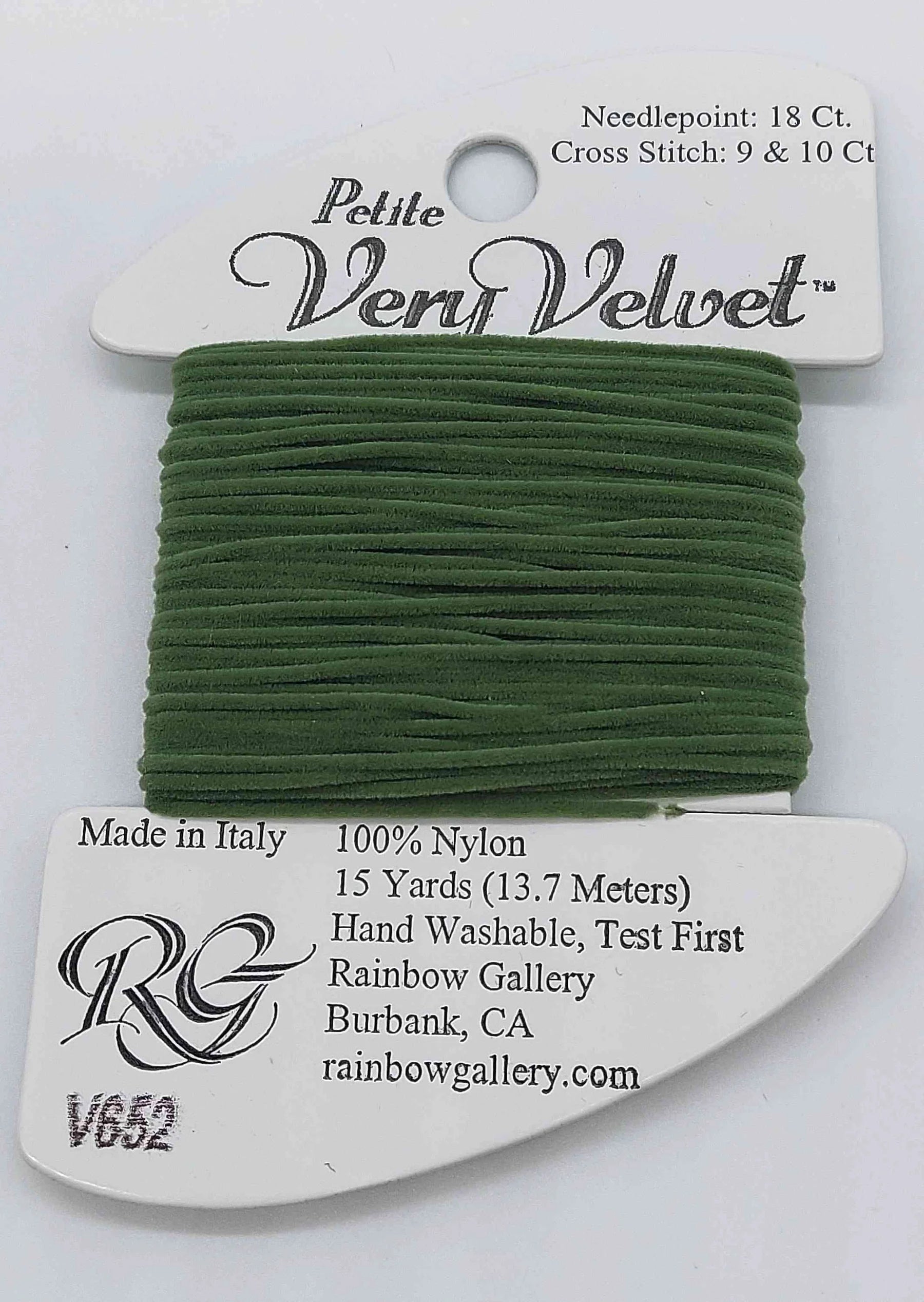 PET V-VELVET V652-HUNTER GREEN