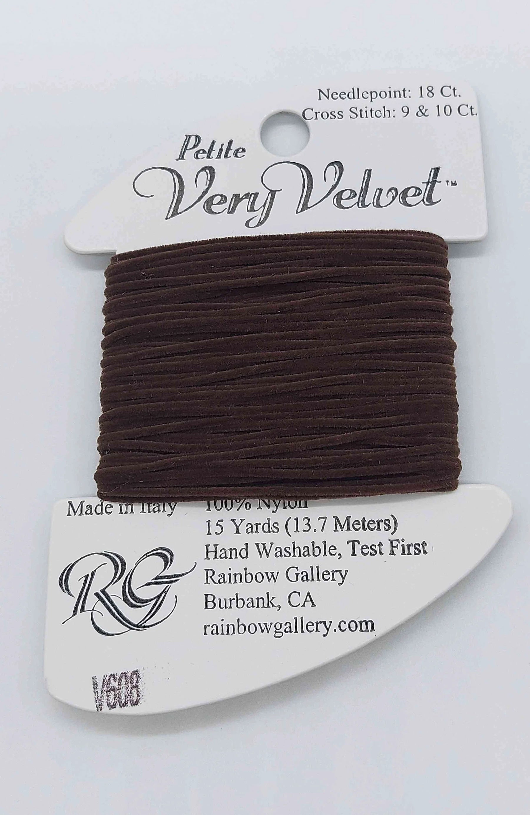 PET V-VELVET V608-DARK BROWN