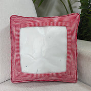 *PREORDER* Self Finishing Gingham Pillow
