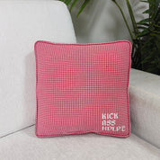 *PREORDER* Self Finishing Gingham Pillow