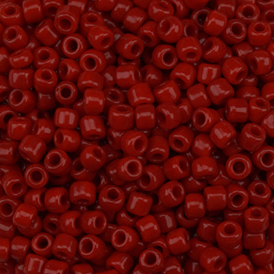 Size 11 Red #408 Beads