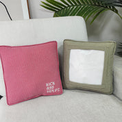 *PREORDER* Self Finishing Gingham Pillow