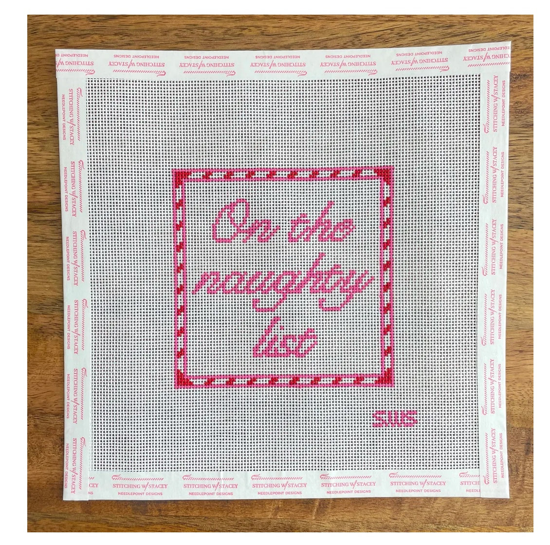 On the Naughty List Canvas