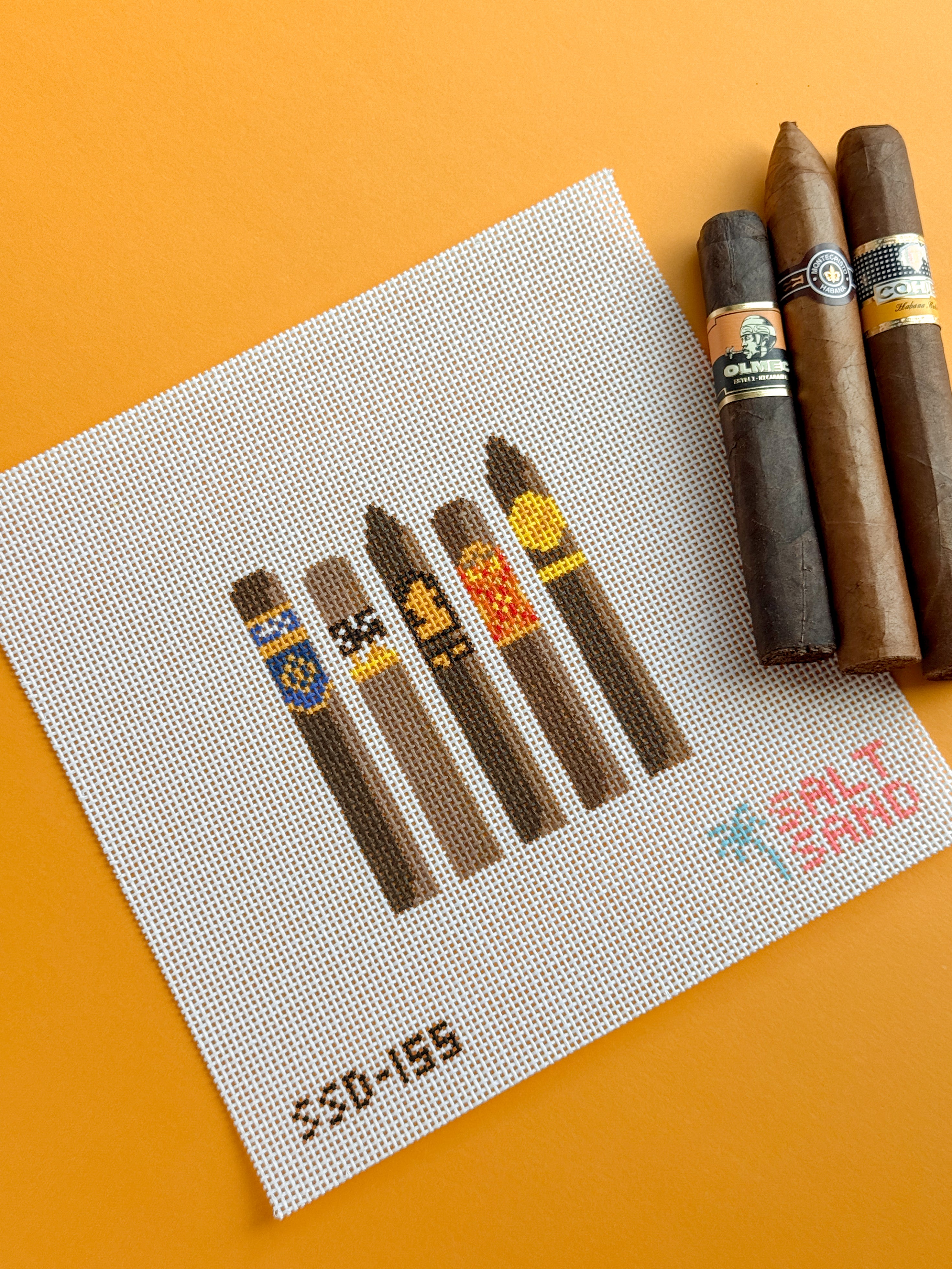 Cigar Lineup Canvas