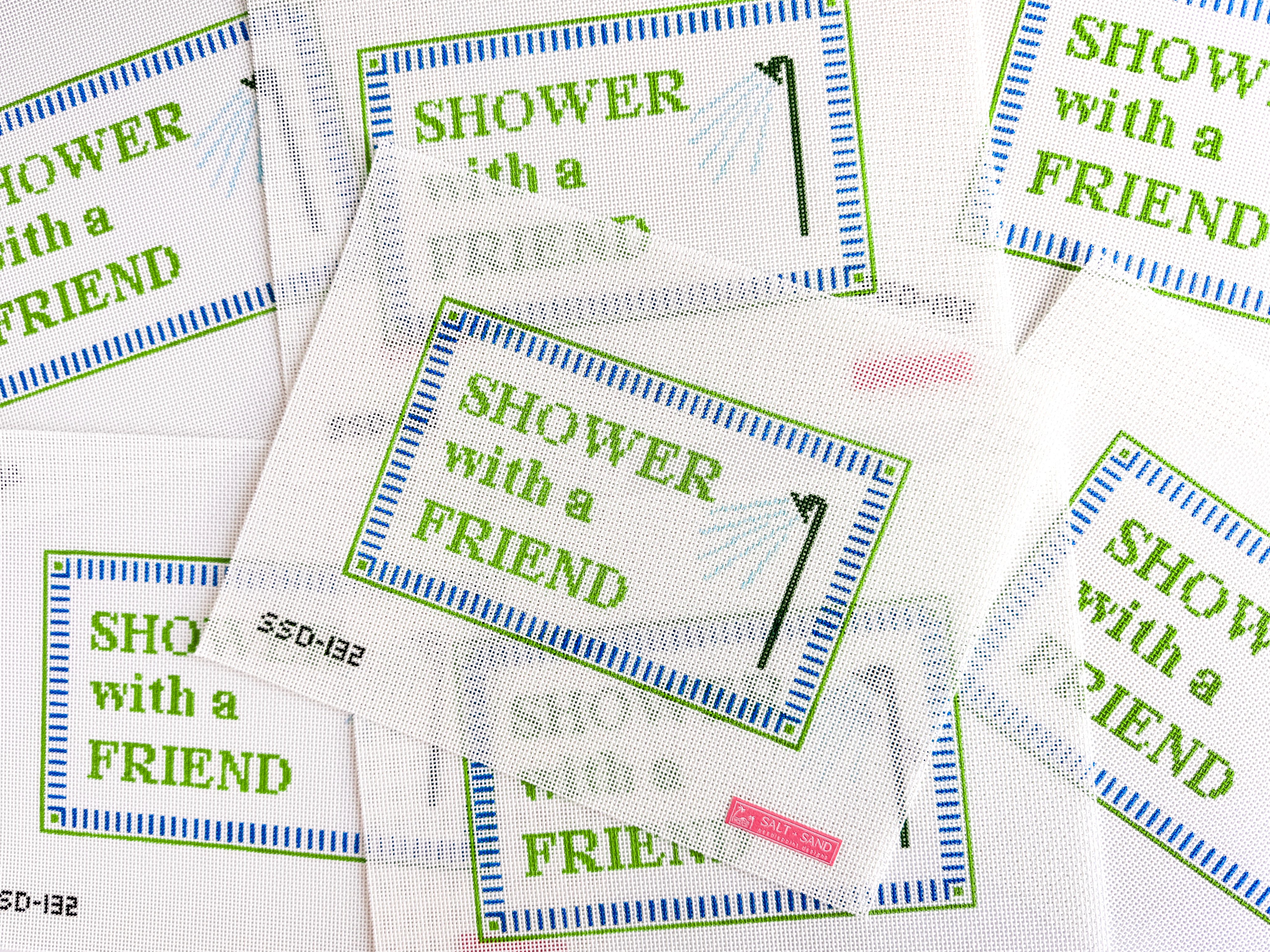 Shower with a Friend Canvas