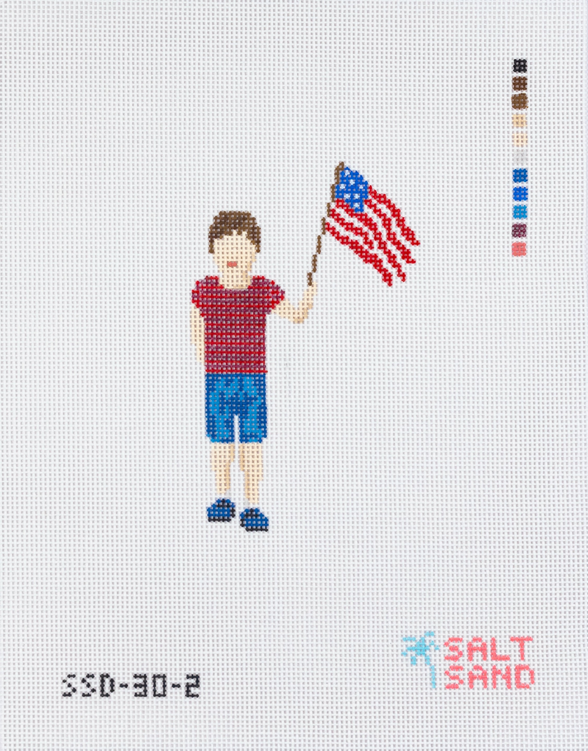 Parade Kid - Boy Canvas