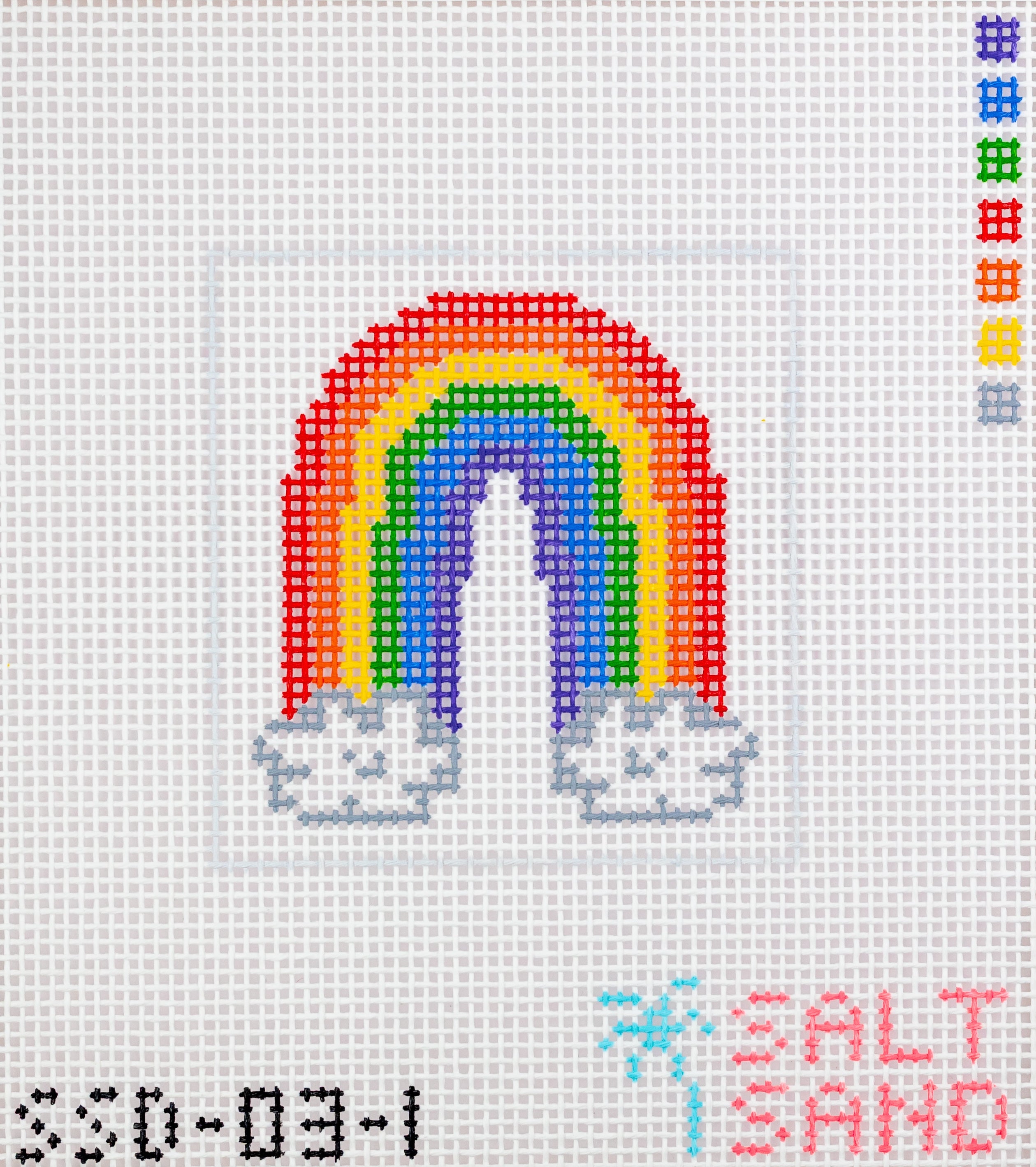 Little Stitchers Kit: Small Rainbow