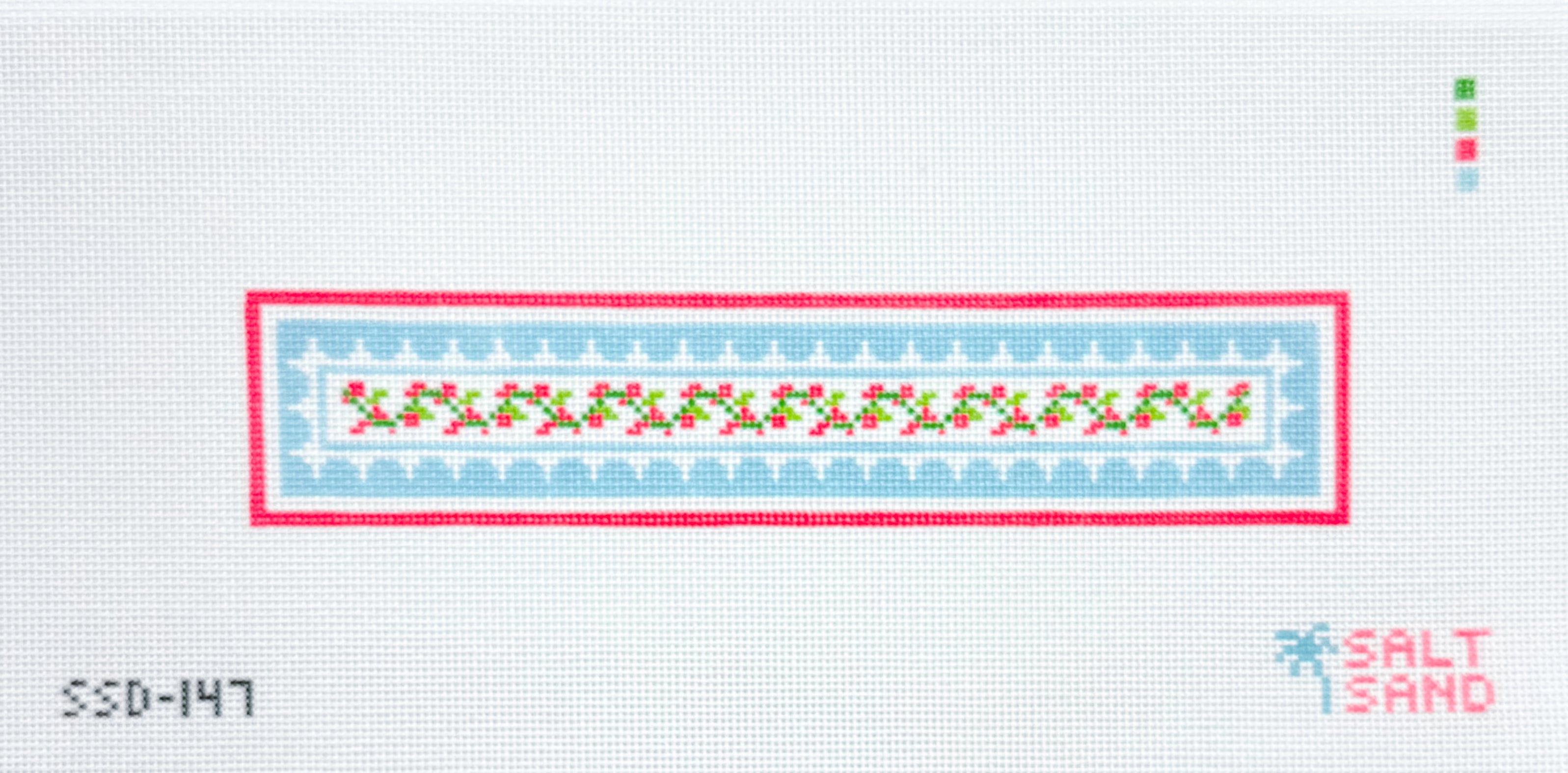 Bouganvillia Key Fob Canvas