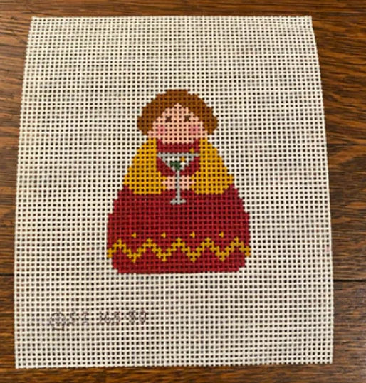 Angel with Martini Canvas