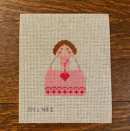 February Angel Canvas