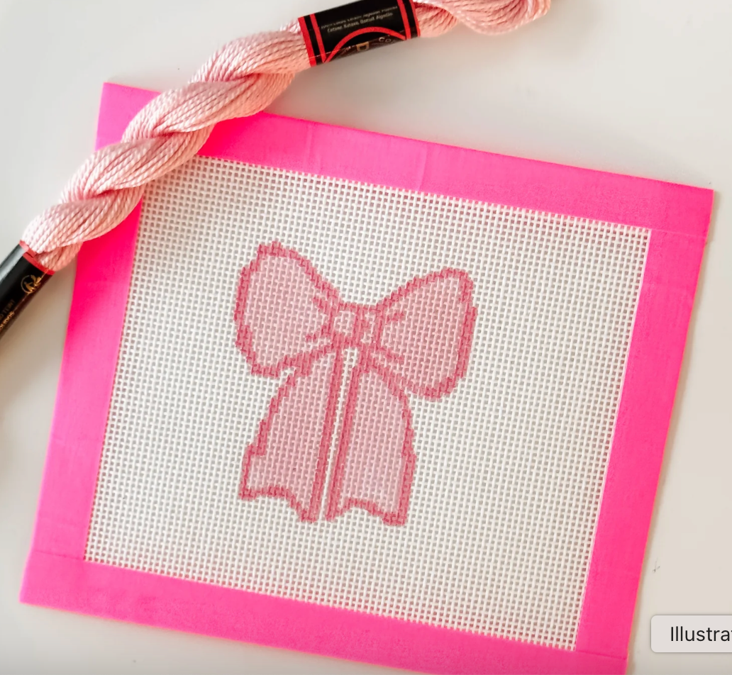 Coquette Bow Canvas