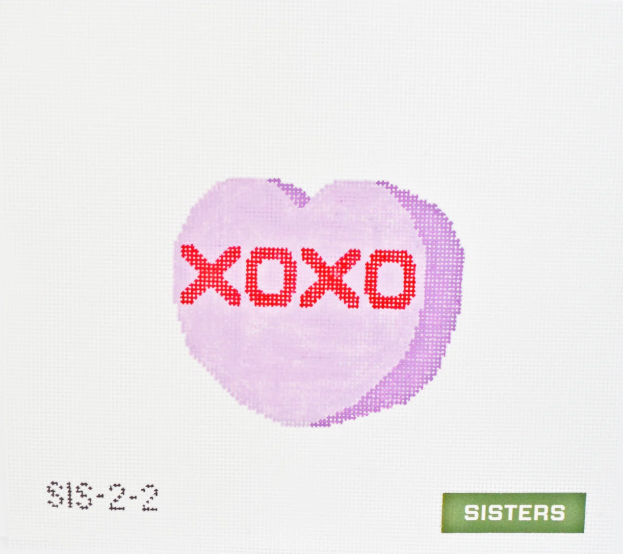 XOXO Heart Canvas