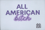 All American Bitch Canvas