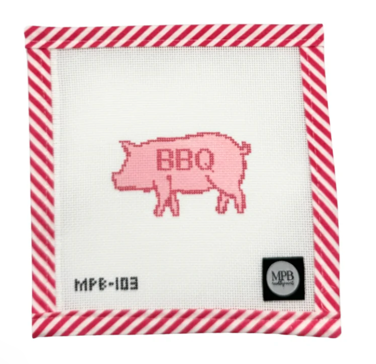 BBQ Pig Canvas