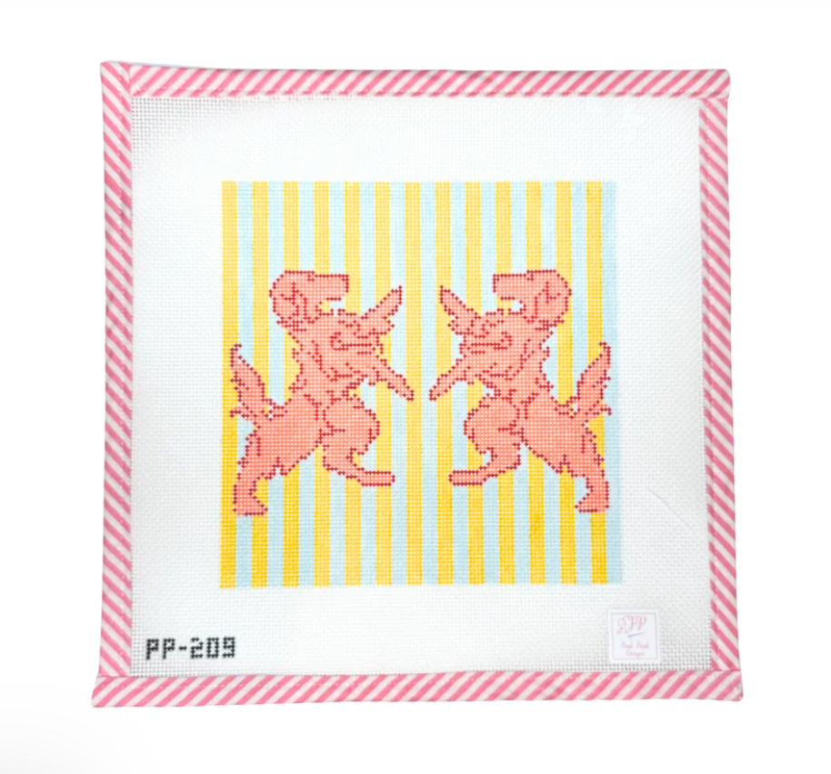Double Dogs Canvas