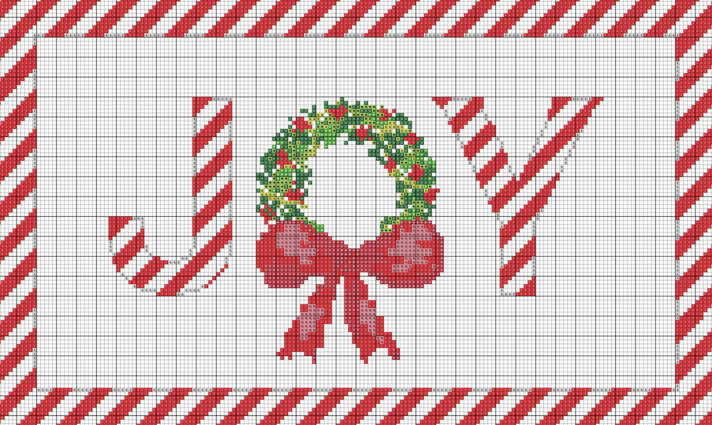 Peppermint Joy Canvas