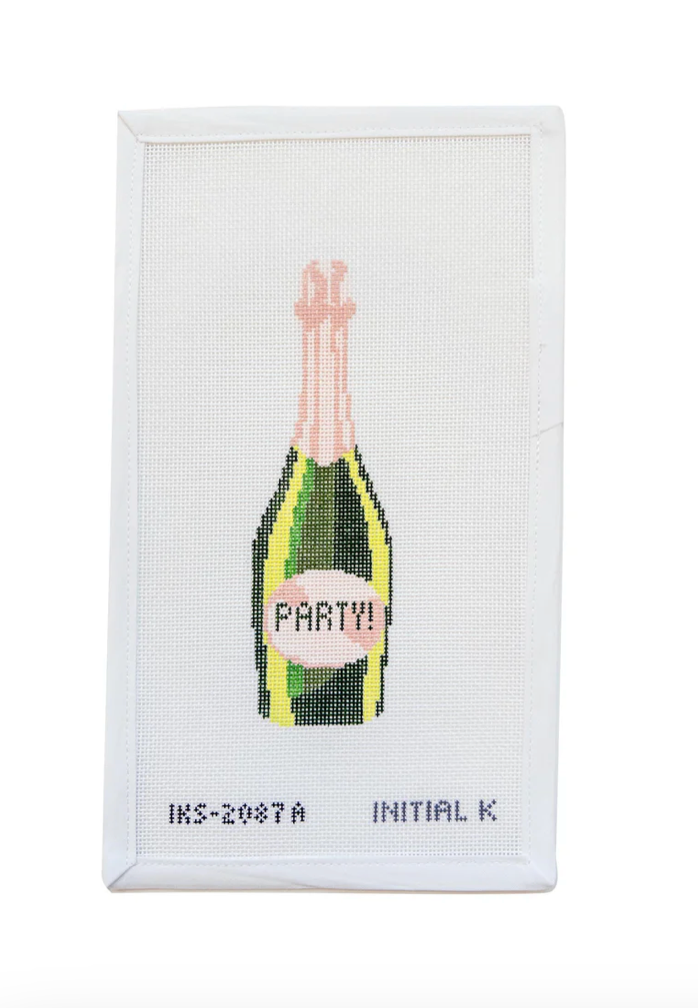 Party Champagne Ornament Canvas