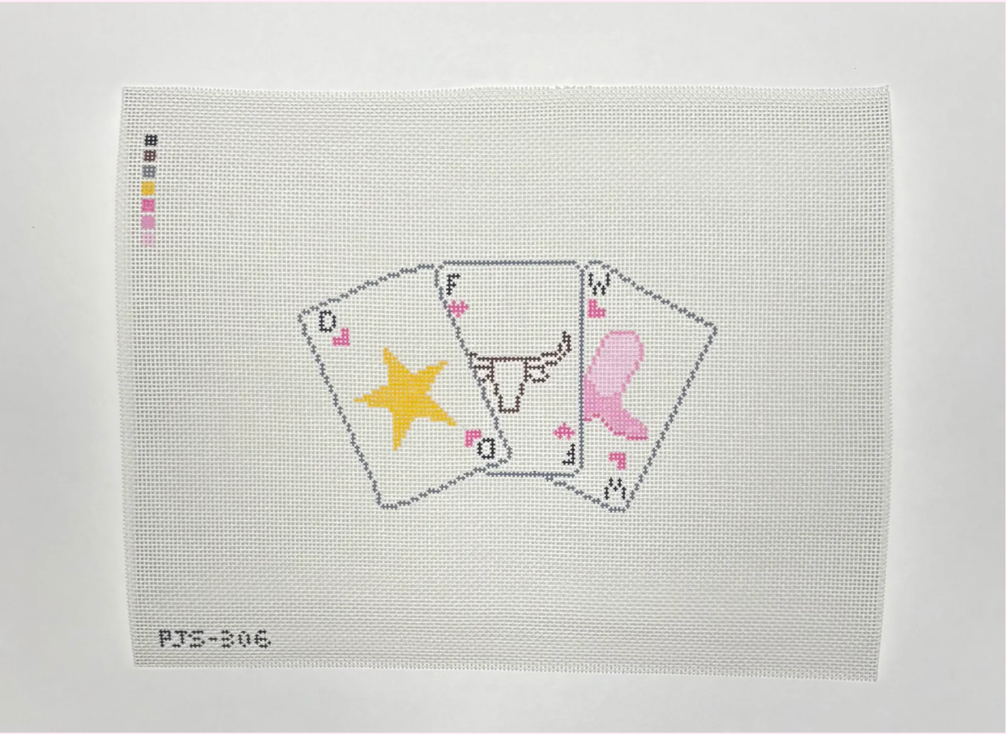 Destination Playing Cards DFW Canvas