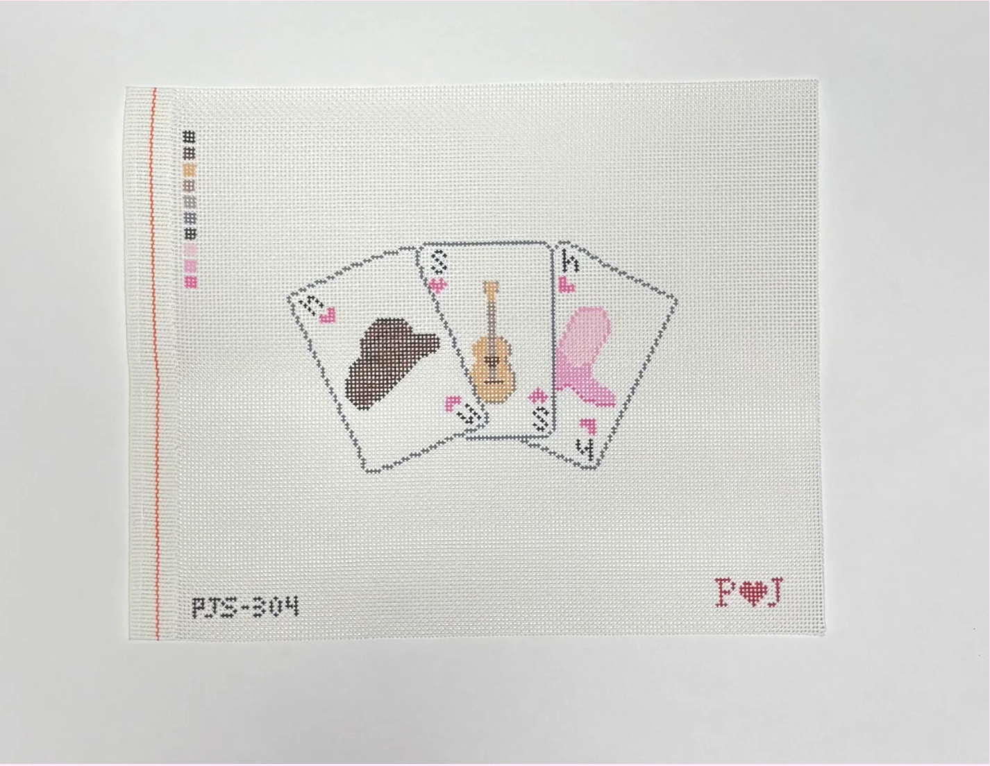 Destination Playing Cards Nashville Canvas