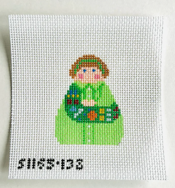 Girl Scouts Stitch It Angel Canvas