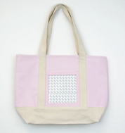 Large Canvas Tote Bag 6"x6"