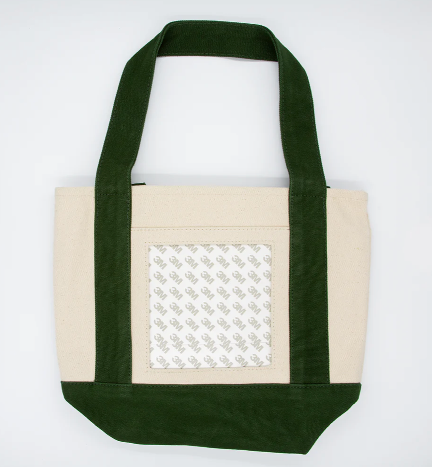 Mini Canvas Tote Bag with Insert 5"x5"