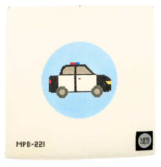 Police Car Canvas