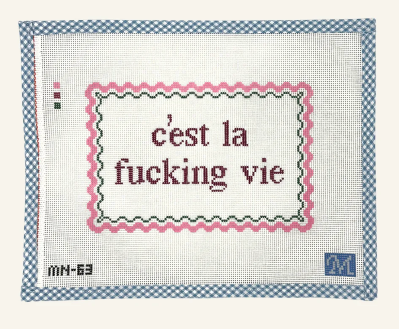C'est La Fucking Vie Canvas