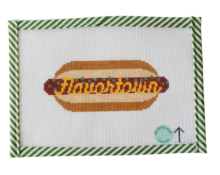 Flavortown Hotdog Canvas
