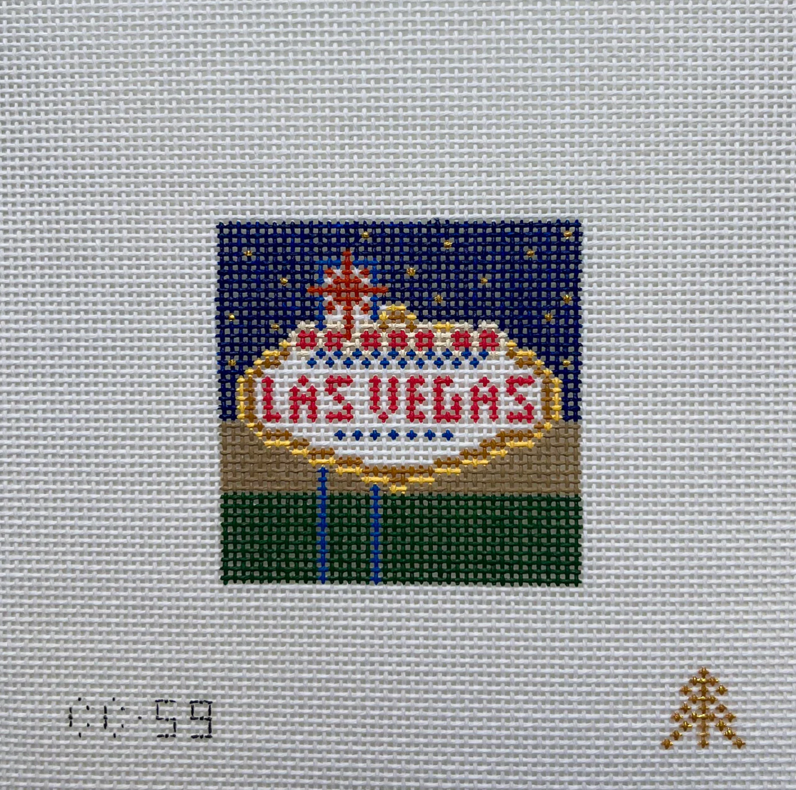 Mini Las Vegas Sign Canvas