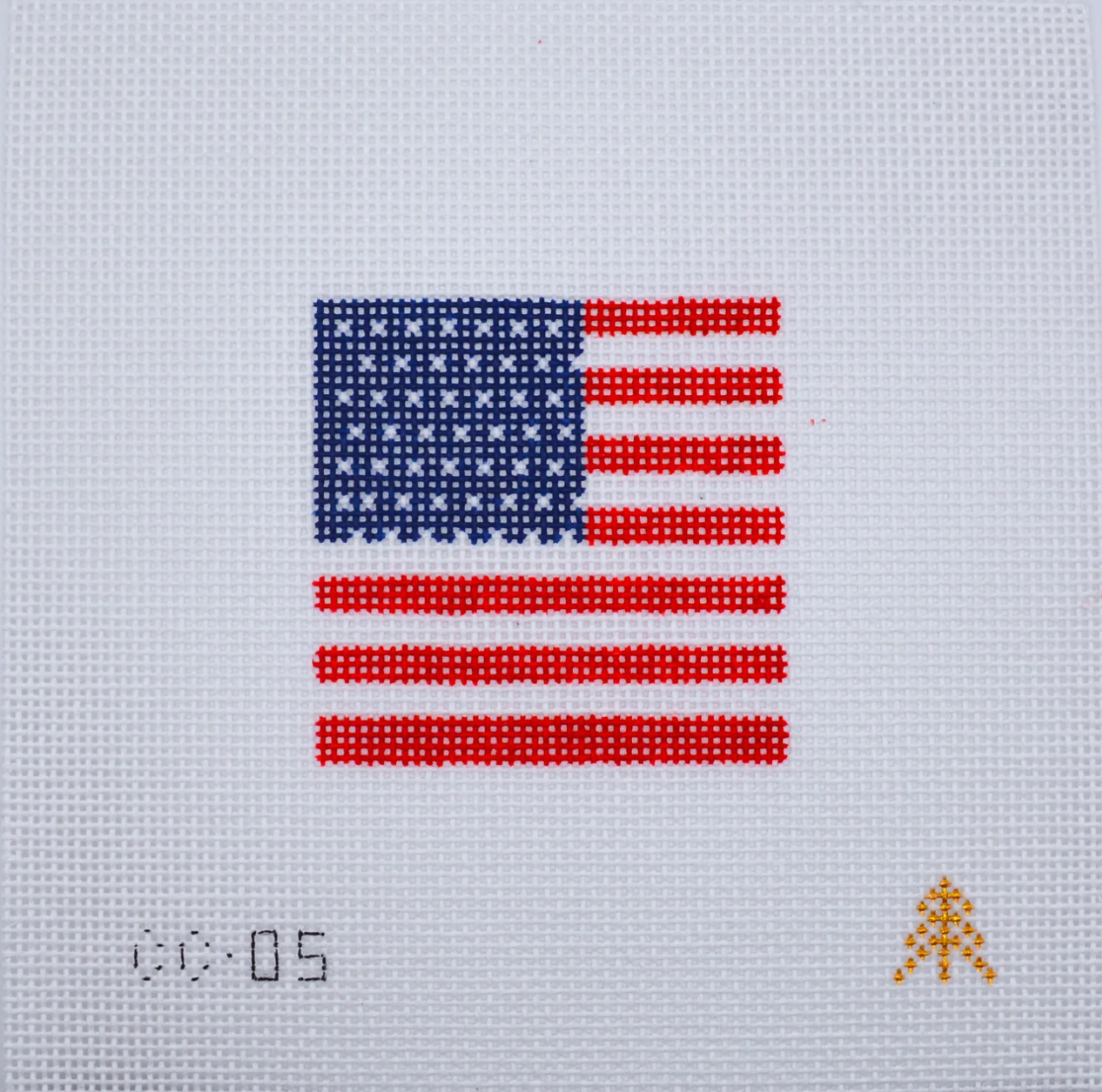 Mini American Flag Canvas