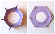 Self Finishing Hexagon Snap Tray