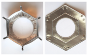 Self Finishing Hexagon Snap Tray