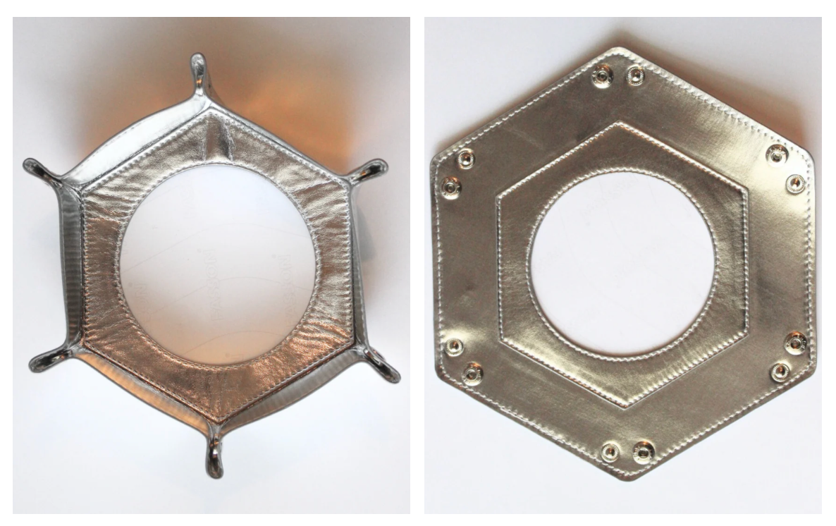 Self Finishing Hexagon Snap Tray