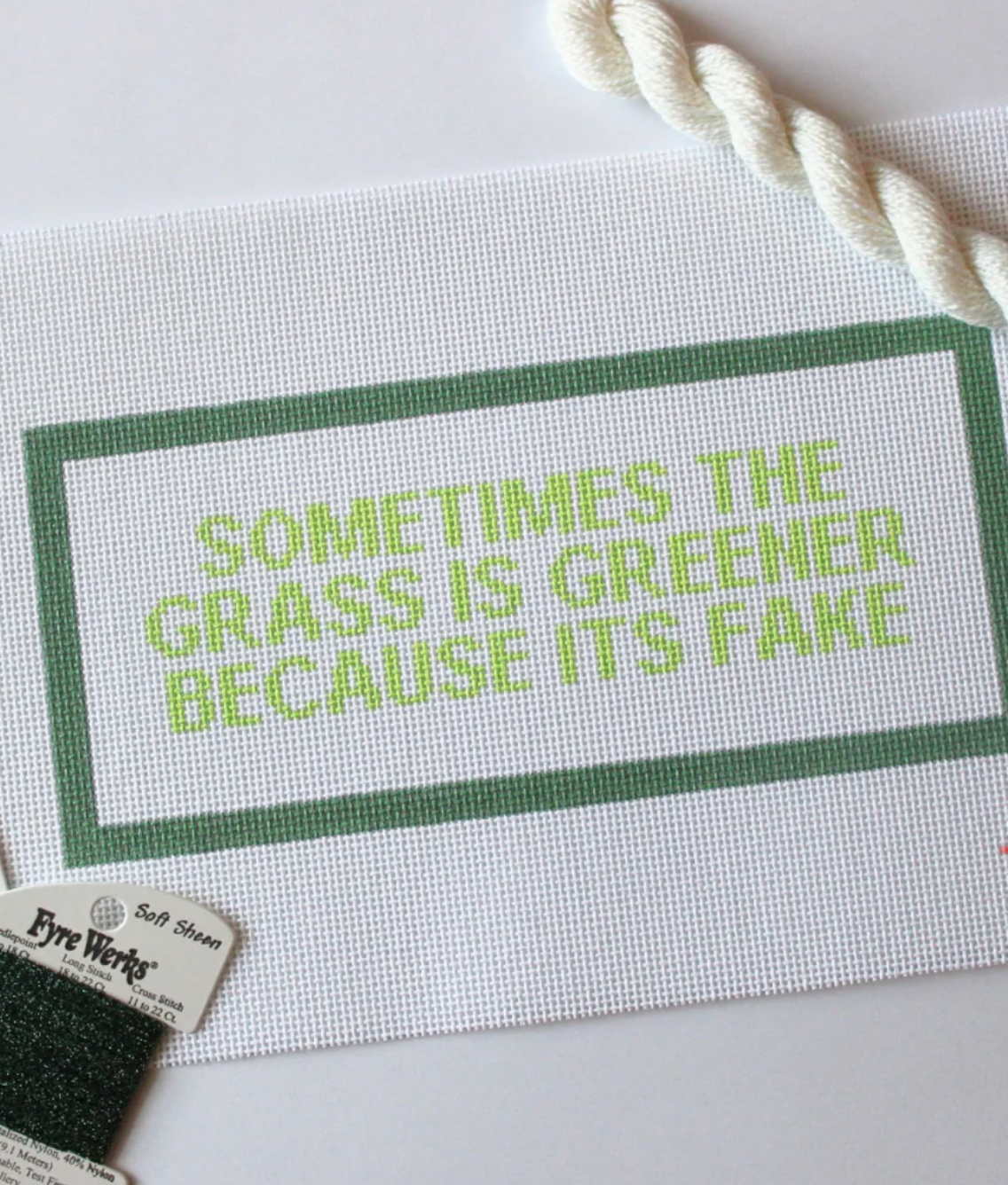 Fake Grass Canvas
