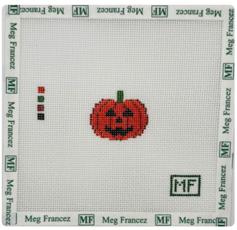 Mini Jack-O-Lantern Canvas (KITTED)