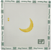 Mini Crescent Moon Canvas (KITTED)