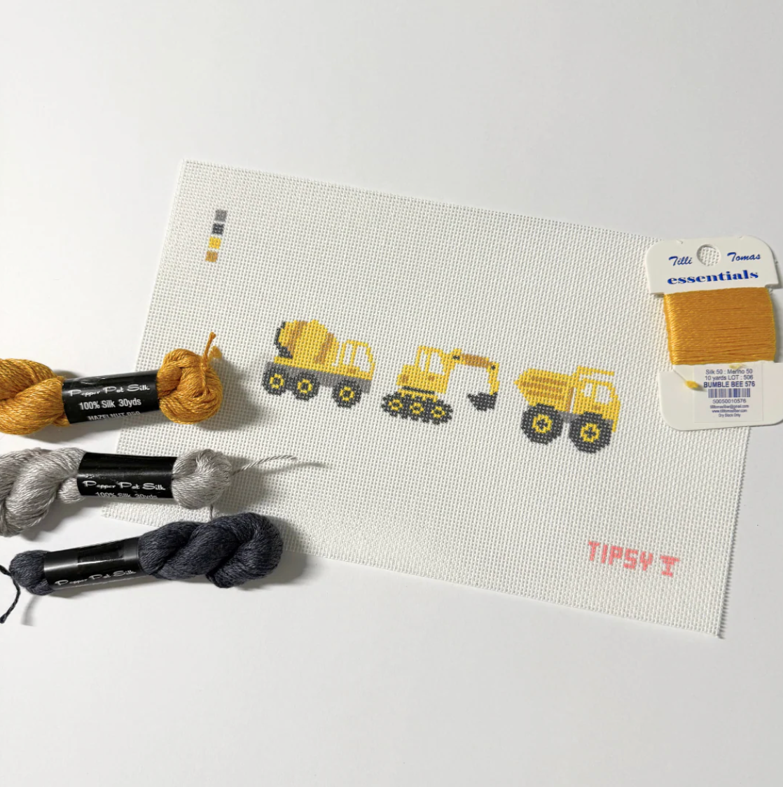 Construction Trio Canvas