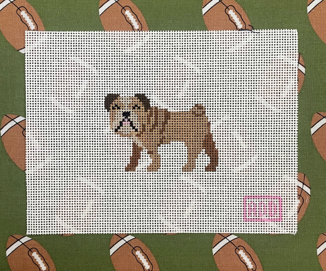 Mini Bulldog Canvas