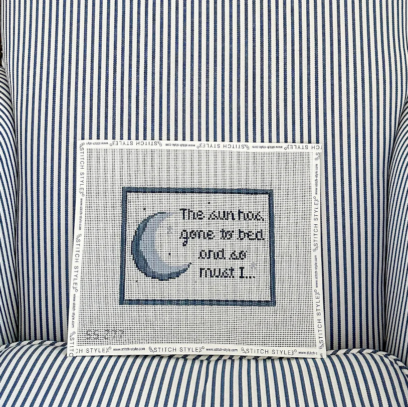 The Sun Has Gone To Bed Canvas