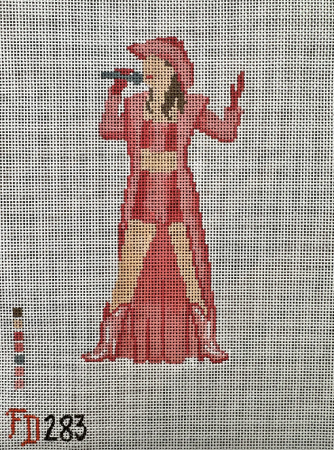Shania in Pink Canvas
