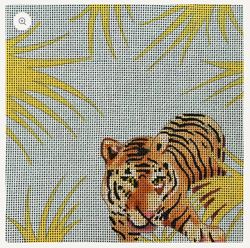 Tiger Crouching Canvas